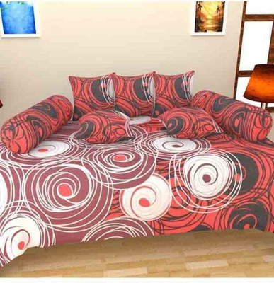 

Aashiyana Sajona Cotton Abstract Diwan Set, Red