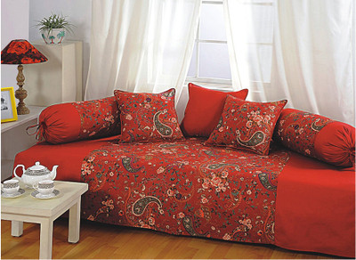 30% OFF on SWAYAM Cotton Diwan Set(3 Cushion Covers, 2 Bolster Covers, 1 Diwan Sheet) 30% OFF on SWAYAM Cotton Diwan Set(3 Cushion Covers, 2 Bolster Covers, 1 Diwan Sheet)