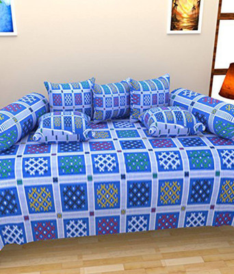 

Shivkirpa Cotton Abstract Diwan Set