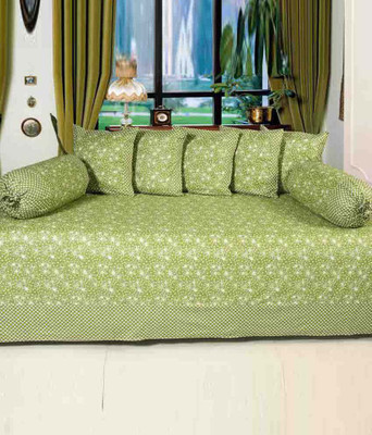 

Decor World Cotton Floral Diwan Set