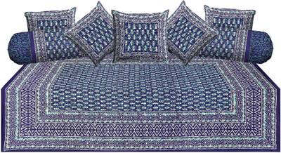 

Metro Living Cotton Floral Diwan Set, Multicolor