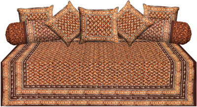 

Metro Living Cotton Floral Diwan Set, Multicolor