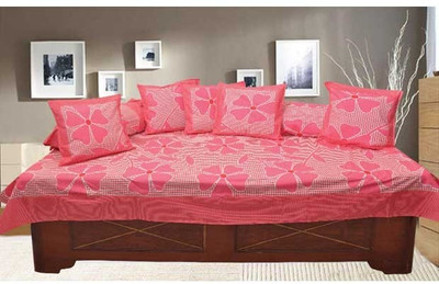 Decor Vatika Cotton Floral Diwan Set available at flipkart for Rs.399