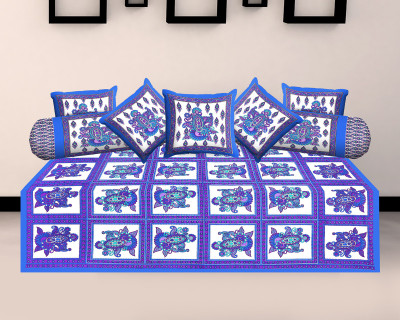 

Metro Living Cotton Damask Diwan Set