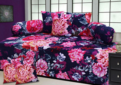 

Aroma Comfort Polycotton Floral Diwan Set
