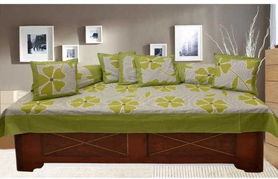 Decor Vatika Cotton Floral Diwan Set available at flipkart for Rs.499