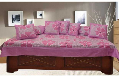 Decor Vatika Cotton Floral Diwan Set available at flipkart for Rs.515