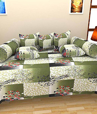 

Shivkirpa Cotton Floral Diwan Set