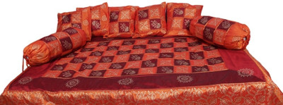 

Soundarya Polyester, Silk Abstract Diwan Set