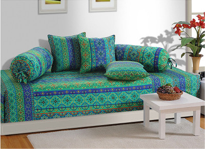 25% OFF on SWAYAM Cotton Abstract Diwan Set(3 Cushion Covers, 2 Bolster Covers, 1 Diwan Sheet) 25% OFF on SWAYAM Cotton Abstract Diwan Set(3 Cushion Covers, 2 Bolster Covers, 1 Diwan Sheet)