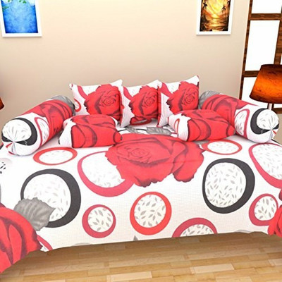 ATOZ Home Decor Cotton Floral Diwan Set available at flipkart for Rs.545