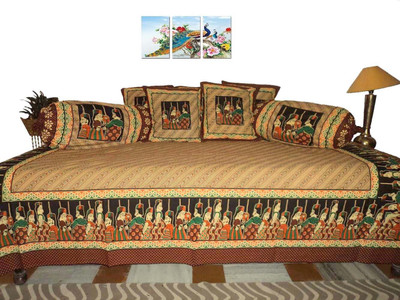 

Amita Home Furnishing Cotton Cartoon Diwan Set
