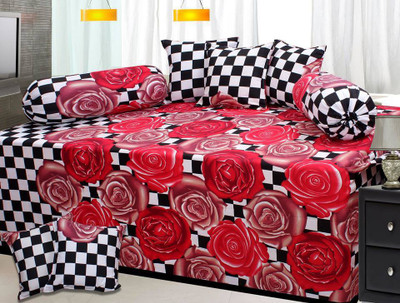 

Aashiyana Sajona Cotton Floral Diwan Set