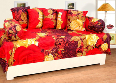 

Zain Polycotton Floral Diwan Set
