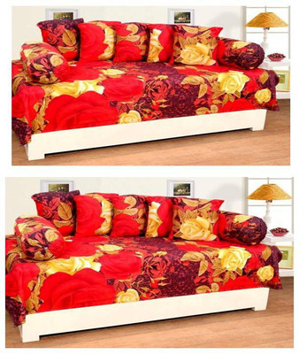 

Zain Polycotton Floral Diwan Set