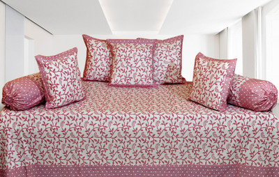 

Click Shoppe Cotton Floral Diwan Set