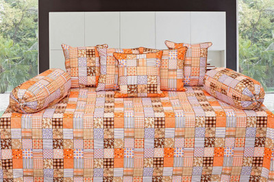 Decor Vatika Cotton Abstract Diwan Set available at flipkart for Rs.449