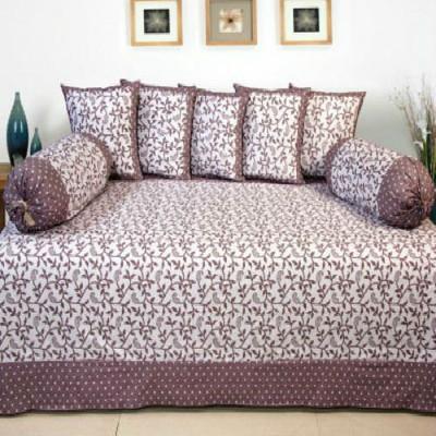 

Creative Homes Cotton Floral Diwan Set, Multicolor