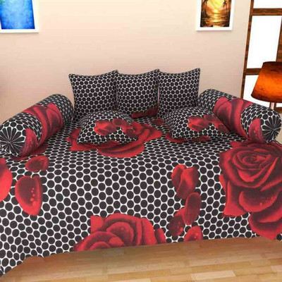 

Creative Homes Cotton Cartoon Diwan Set