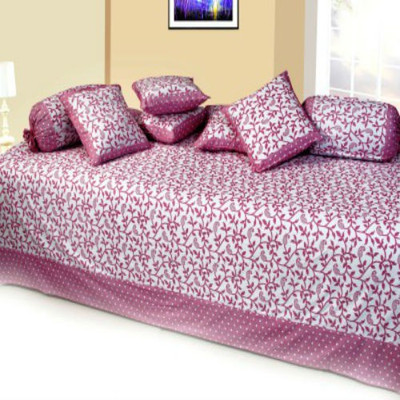 

Creative Homes Cotton Floral Diwan Set, Multicolor