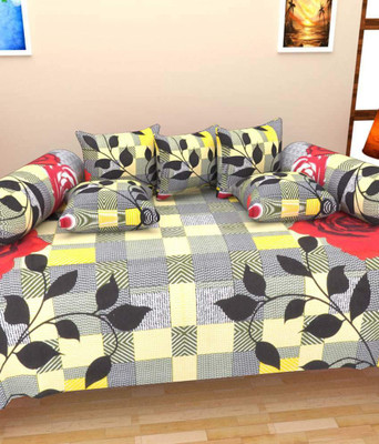 

Shivkirpa Cotton Floral Diwan Set