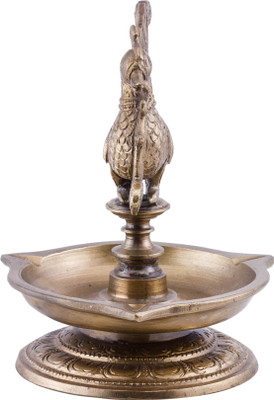 33% OFF on Prachin Bronze Table Diya(Height: 15.5 inch) 33% OFF on Prachin Bronze Table Diya(Height: 15.5 inch)