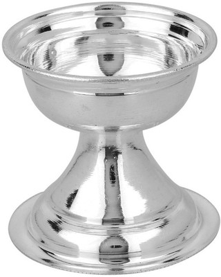

Jewel99 Silver Table Diya(Height: 1.56 inch)