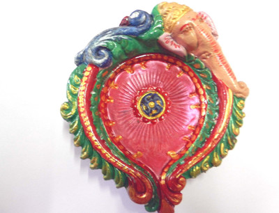 

JGD Earthenware Table Diya(Height: 1 inch)