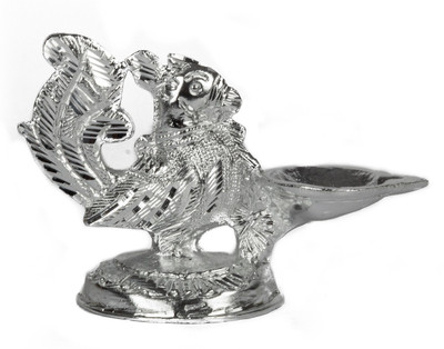 

Mangal Aluminium Table Diya(Height: 3.5 inch)
