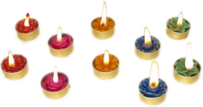 

Shree Sai flowers Diwali Terracotta (Pack of 10) Table Diya Set(Height: 2 inch)