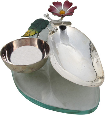 

Sogani Traditional Silver Table Diya(Height: 3 inch)
