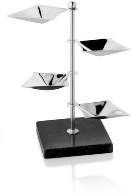

Episode Swinging 4 Light -Sparkle Silver Plated Table Diya Set(Height: 3.93 inch)
