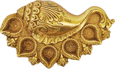 37% OFF on aakrati Conch Shape Brass Table Diya(Height: 1.5 inch) 37% OFF on aakrati Conch Shape Brass Table Diya(Height: 1.5 inch)