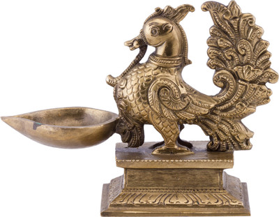 33% OFF on Prachin Bronze Table Diya(Height: 12 inch) 33% OFF on Prachin Bronze Table Diya(Height: 12 inch)