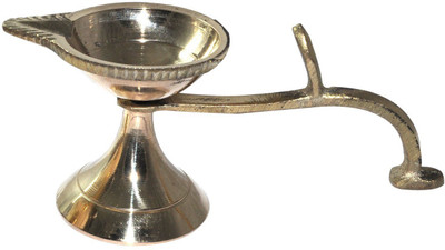 VISHAL INDIA MART Brass Table Diya(Height: 2.25 inch)