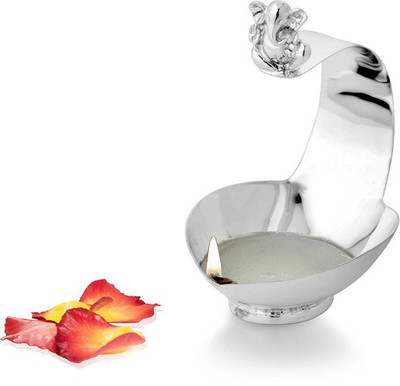 

Episode Silver Table Diya(Height: 6.5 inch)