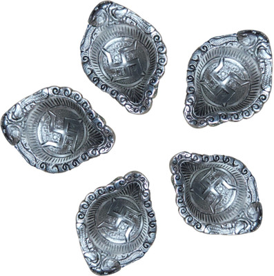 

Krishna Aluminium (Pack of 5) Table Diya Set(Height: 5 inch)