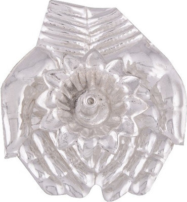 

Raj Laxmi Silver Plated Table Diya(Height: 2 inch)
