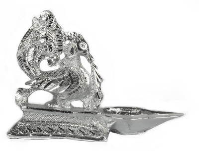 

Mangal Aluminium Table Diya(Height: 5 inch)