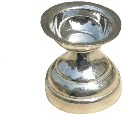 

Ankit Collection Silver Table Diya(Height: 1.23 inch)