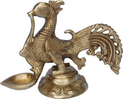 24% OFF on aakrati Religious Brass Table Diya(Height: 6.5 inch)