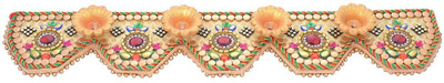 

Twisha Traditional Wooden Table Diya Set(Height: 1.5 inch)