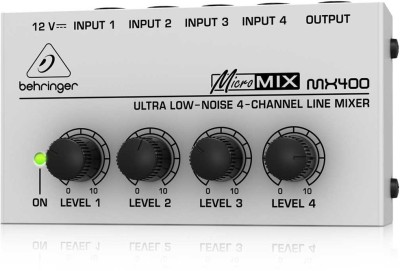 Behringer Behringer Mx400 Micromix 4ch Line Mixer New in Box 