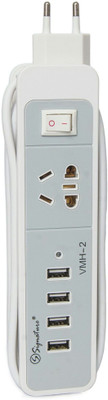 

Signature VMH-2 4 USB Ports + Socket With 4.0A Charging Dock(White)