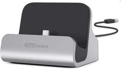 

Portronics POR-639 Type-C Connector with charging Dock Dock(Grey)