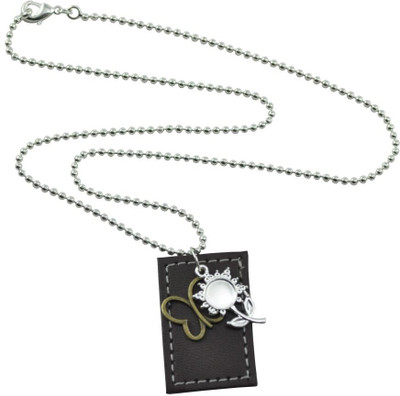

Hip Hop Tu Flower, Main Tera Butterfly HH_NK_TFMB-1 Engraved Multicolor Dog Tag