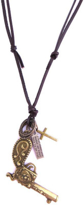 

the jewelbox Cross & Gun H1018FPQQJQ Plain Black, Bronze Dog Tag