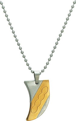 

Pure Life Gold Plated Pendant Embossed Gold Dog Tag