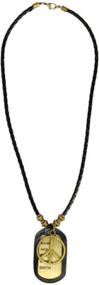 

the jewelbox Vintage round Desigmer Engraved Bronze Dog Tag