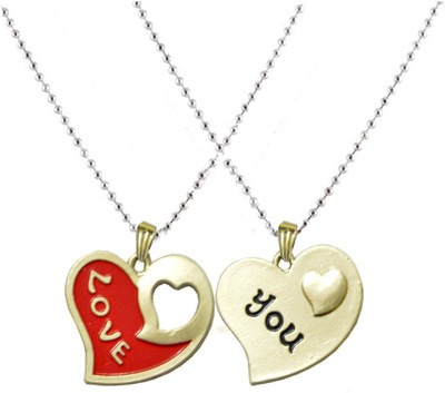 

Men Style New Design Couple Love You Engraved Multicolor Dog Tag